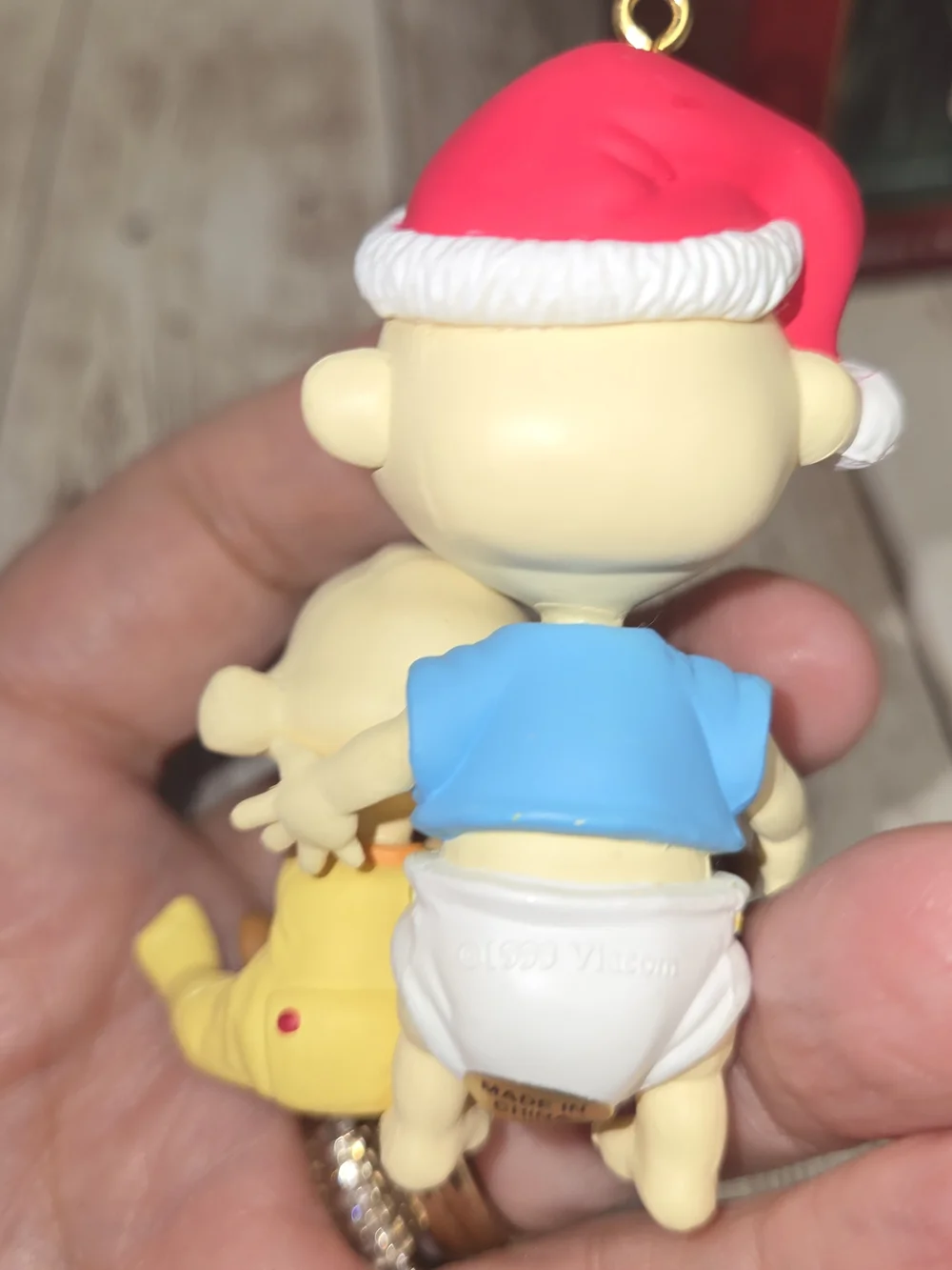 1999 Rugrats Christmas Ornament Carlton Cards Tommy Dil Nickelodeon w/ Box